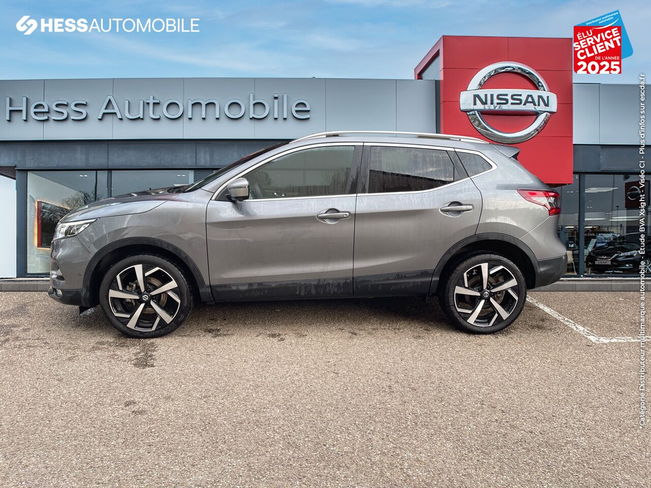 Véhicule d'occasion NISSAN QASHQAI 1.5 DCI 115CH TEKNA+ 2019 TPANO GPS CAMERA chez Nissan Metz