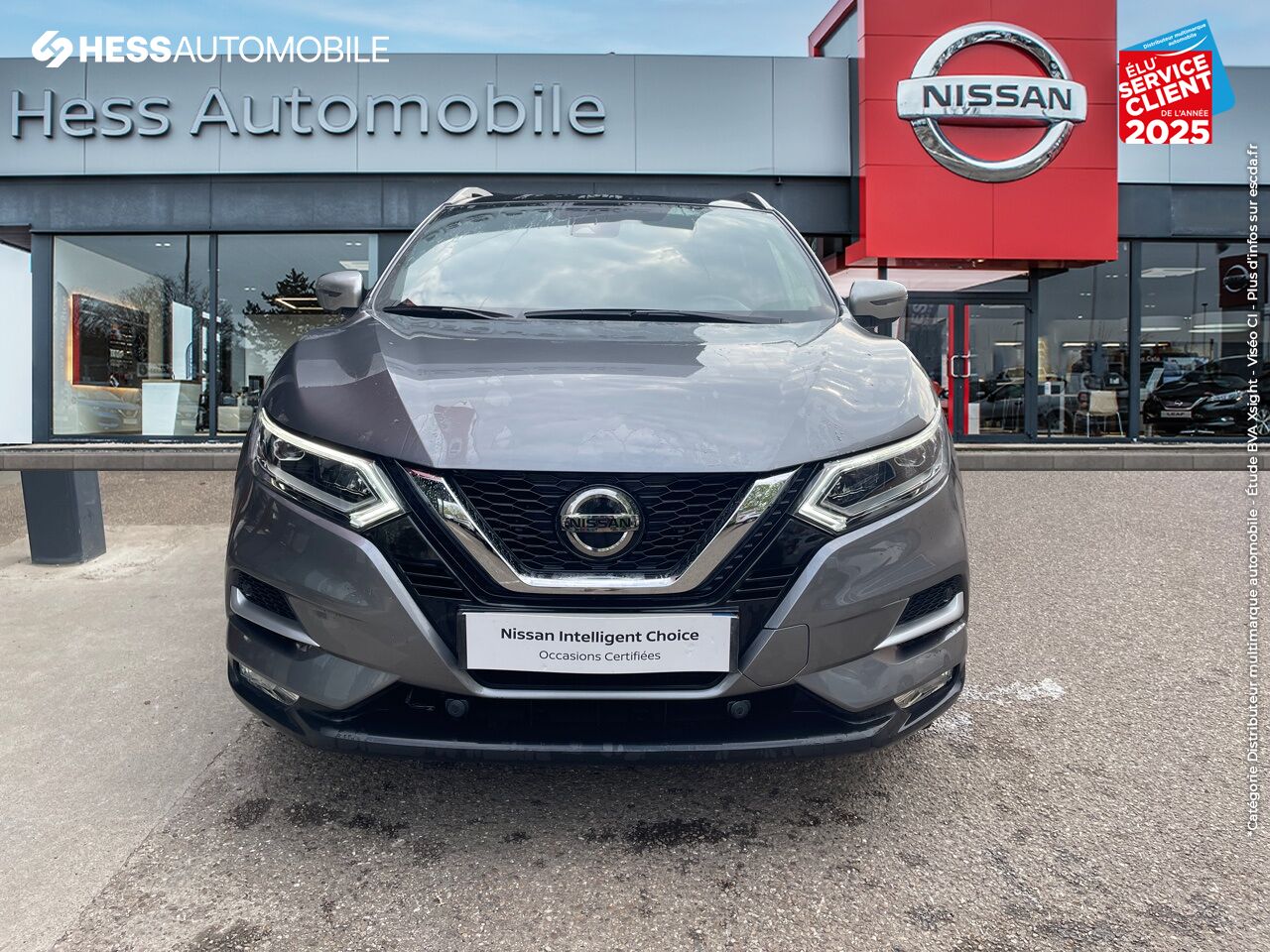 Véhicule d'occasion NISSAN QASHQAI 1.5 DCI 115CH TEKNA+ 2019 TPANO GPS CAMERA chez Nissan Metz