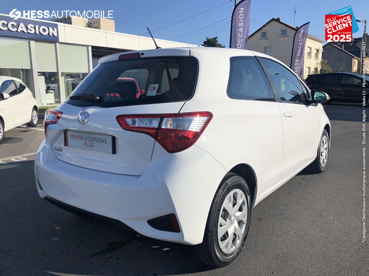 Véhicule d'occasion TOYOTA YARIS 70 VVT-I FRANCE 3P RC18 chez Toyota Metz