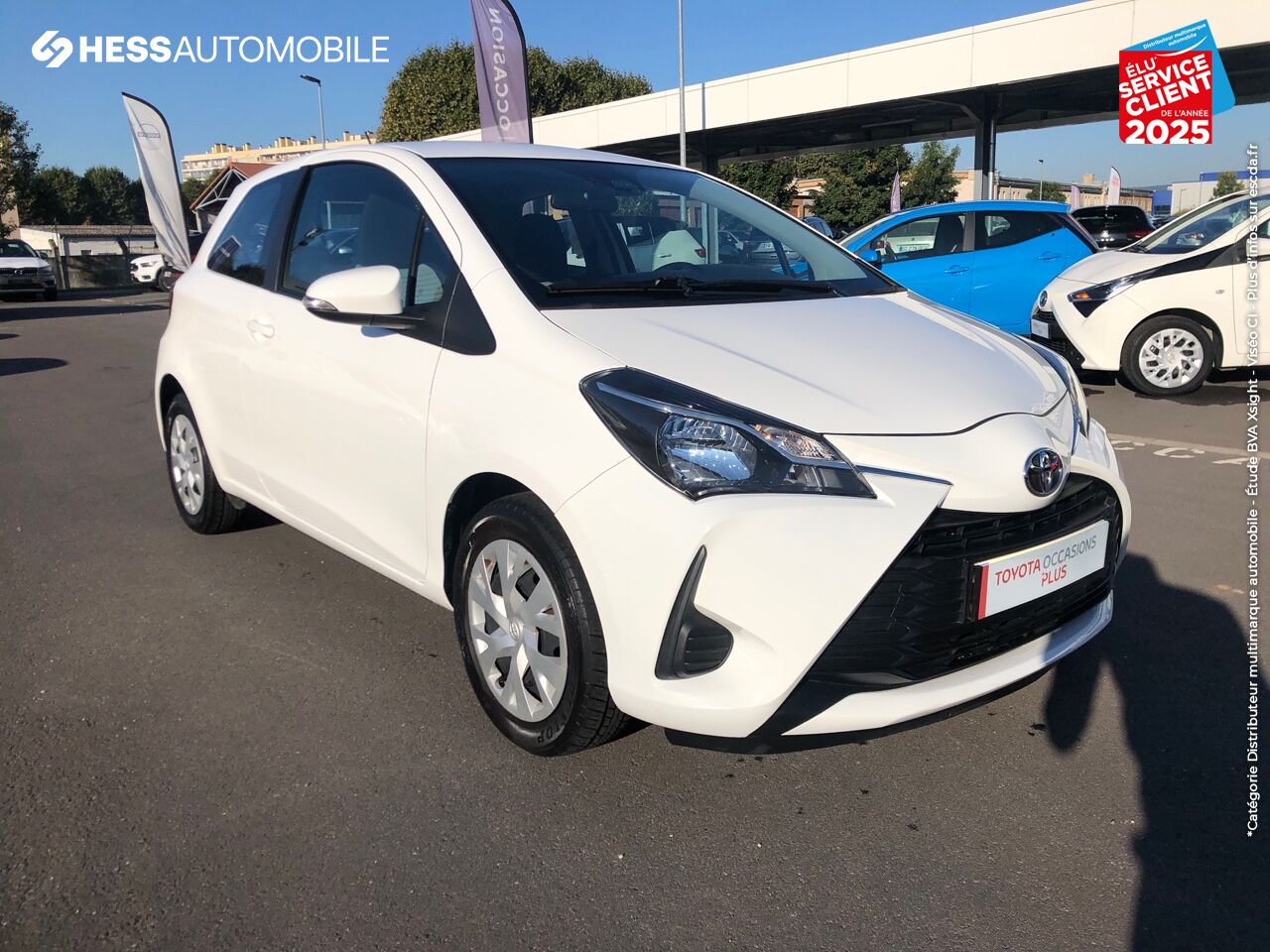Véhicule d'occasion TOYOTA YARIS 70 VVT-I FRANCE 3P RC18 chez Toyota Metz