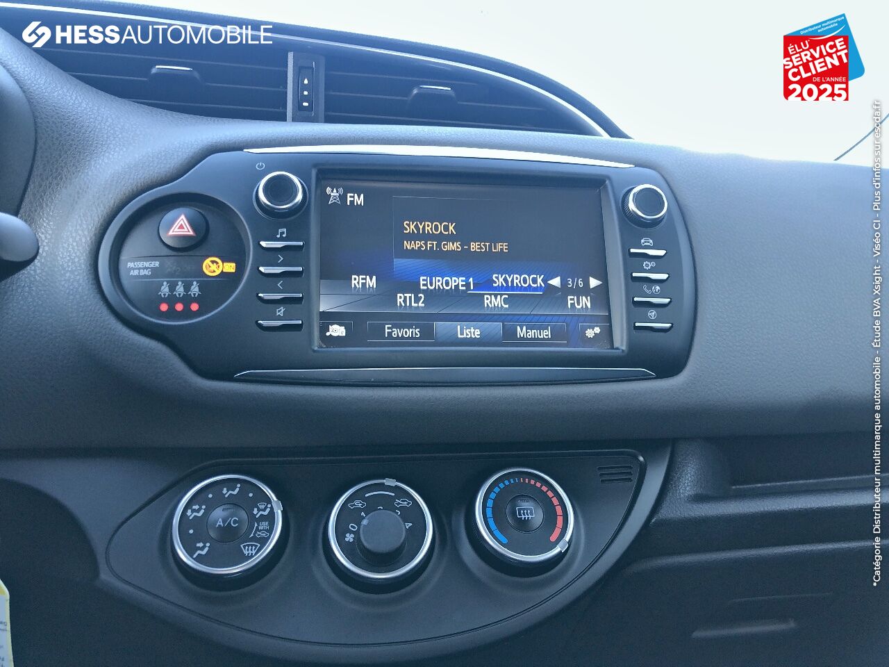 Véhicule d'occasion TOYOTA YARIS 70 VVT-I FRANCE 3P RC18 chez Toyota Metz