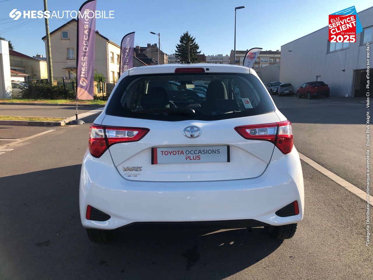 Véhicule d'occasion TOYOTA YARIS 70 VVT-I FRANCE 3P RC18 chez Toyota Metz
