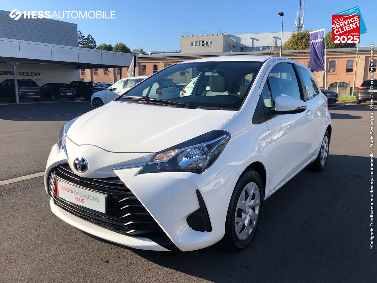 Véhicule d'occasion TOYOTA YARIS 70 VVT-I FRANCE 3P RC18 chez Toyota Metz