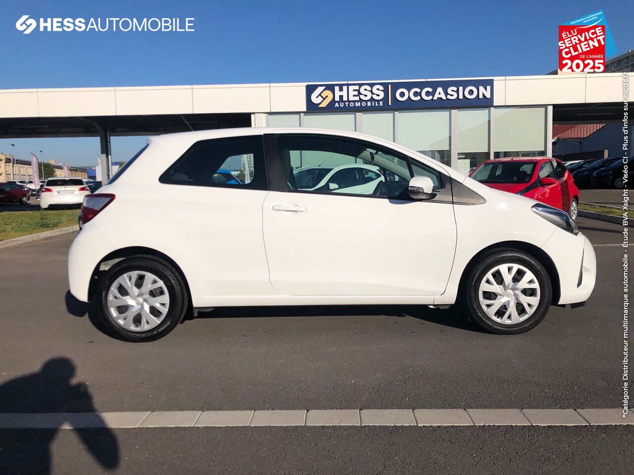 Véhicule d'occasion TOYOTA YARIS 70 VVT-I FRANCE 3P RC18 chez Toyota Metz