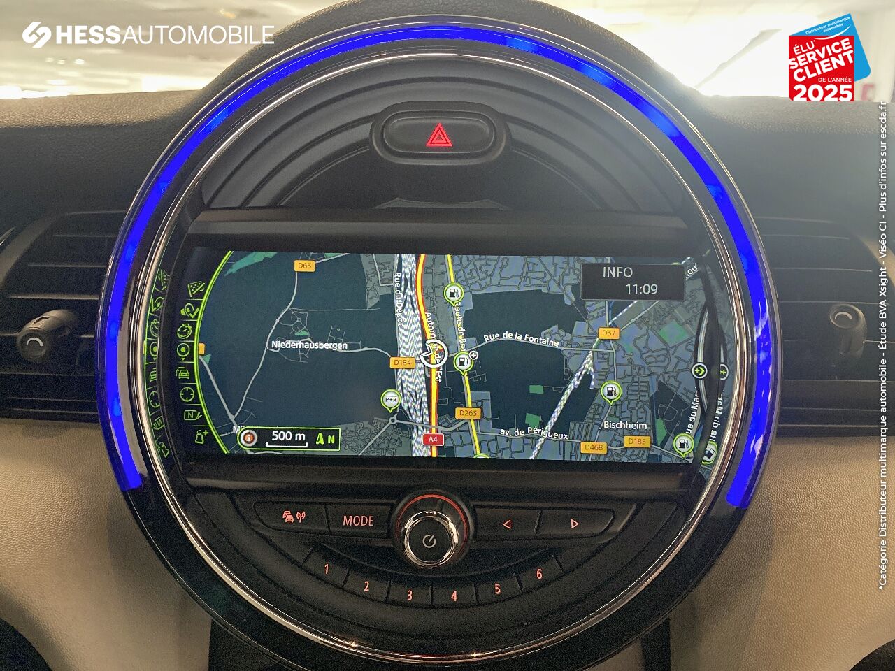 Véhicule d'occasion MINI MINI COOPER S 192CH SEVEN BVAS LED GPS CUIR CAMERA chez MINI Colmar