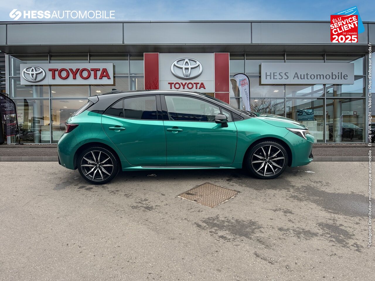 Véhicule d'occasion TOYOTA COROLLA 1.8 140CH GR SPORT MY23 chez Toyota Forbach