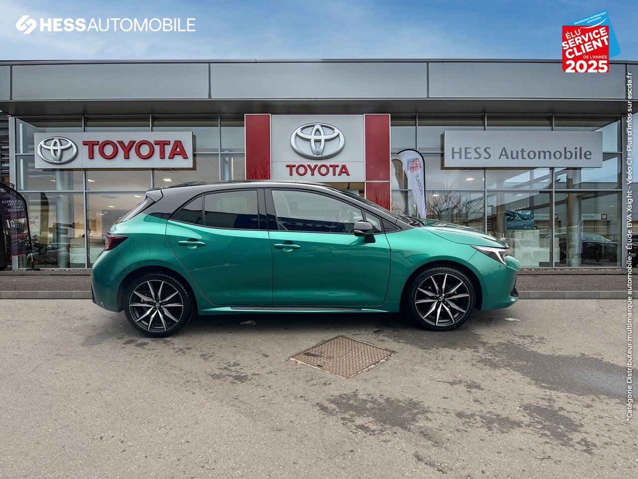 Véhicule d'occasion TOYOTA COROLLA 1.8 140CH GR SPORT MY23 chez Toyota Forbach