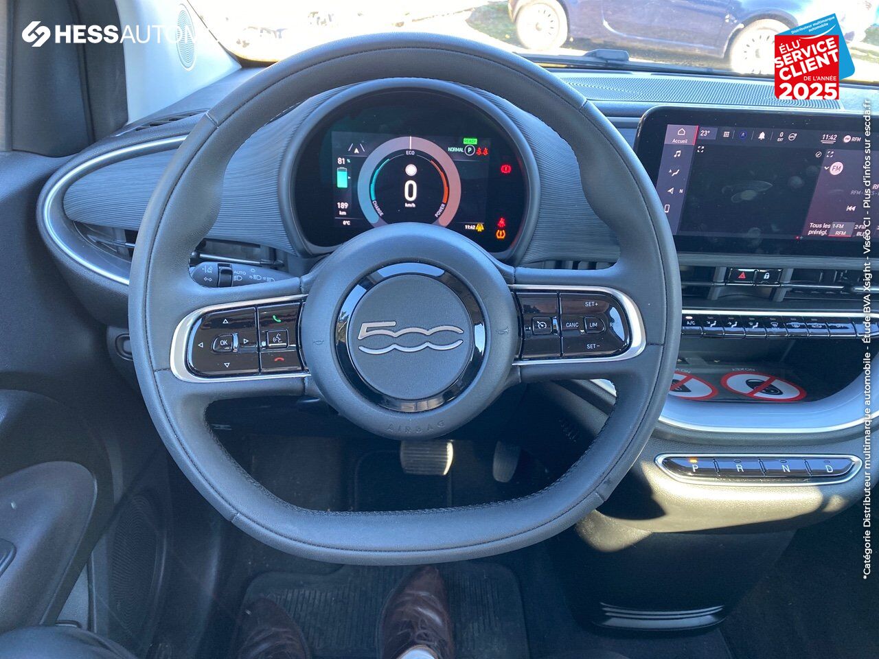 Véhicule d'occasion FIAT 500 E 118CH ICONE chez Fiat Belfort