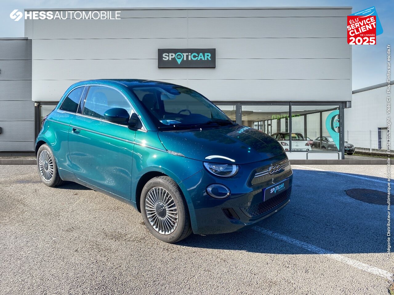 Véhicule d'occasion FIAT 500 E 118CH ICONE chez Fiat Belfort