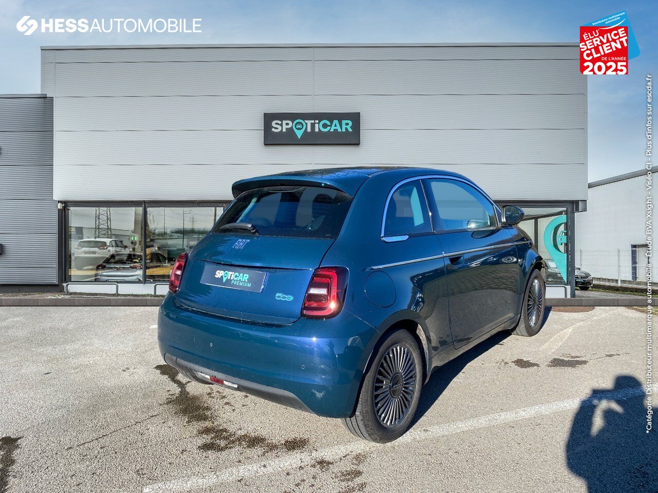 Véhicule d'occasion FIAT 500 E 118CH ICONE chez Fiat Belfort
