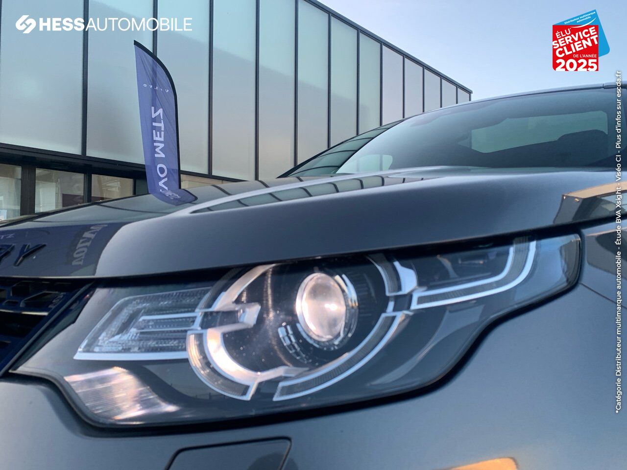 Véhicule d'occasion LAND-ROVER DISCOVERY SPORT 2.0 TD4 150CH SE AWD BVA MARK IV chez Renault Sélestat