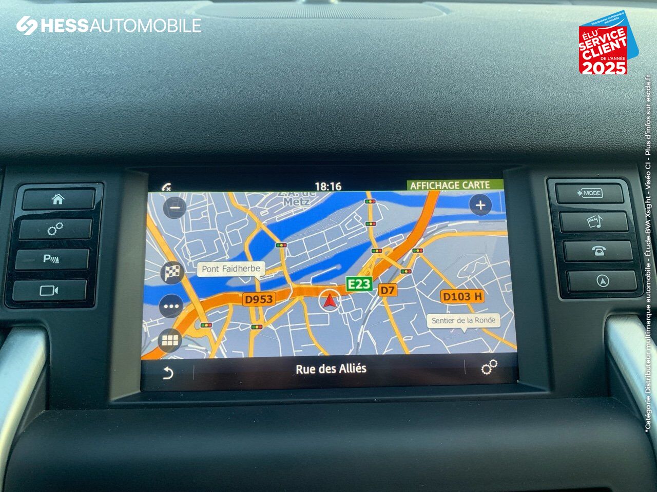 Véhicule d'occasion LAND-ROVER DISCOVERY SPORT 2.0 TD4 150CH SE AWD BVA MARK IV chez Renault Sélestat