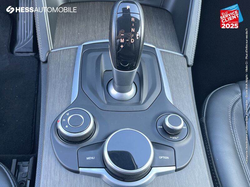 Véhicule d'occasion ALFA ROMEO STELVIO 2.2 DIESEL 210CH SUPER Q4 AT8 CAMERA GPS CUIR chez Fiat Huningue