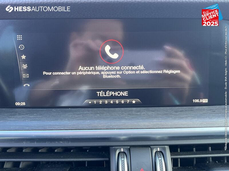 Véhicule d'occasion ALFA ROMEO STELVIO 2.2 DIESEL 210CH SUPER Q4 AT8 CAMERA GPS CUIR chez Fiat Huningue