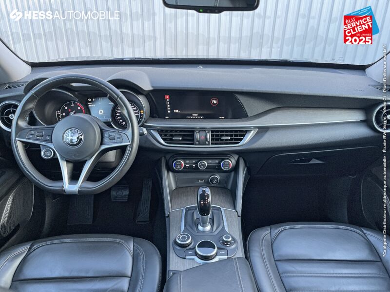 Véhicule d'occasion ALFA ROMEO STELVIO 2.2 DIESEL 210CH SUPER Q4 AT8 CAMERA GPS CUIR chez Fiat Huningue