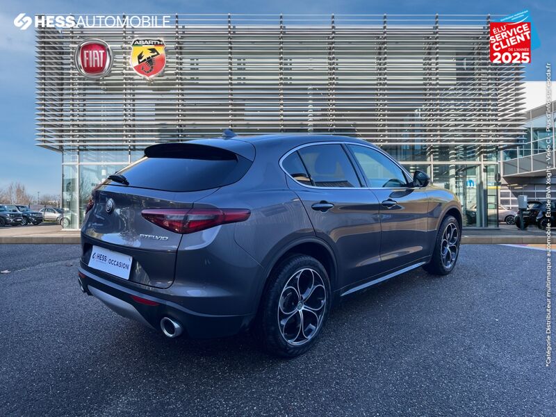 Véhicule d'occasion ALFA ROMEO STELVIO 2.2 DIESEL 210CH SUPER Q4 AT8 CAMERA GPS CUIR chez Fiat Huningue