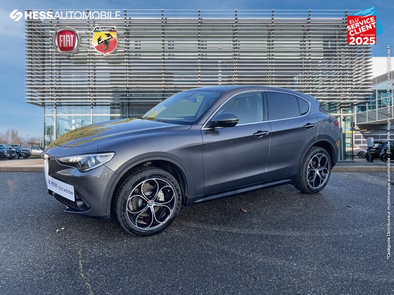 Véhicule d'occasion ALFA ROMEO STELVIO 2.2 DIESEL 210CH SUPER Q4 AT8 CAMERA GPS CUIR chez Fiat Huningue