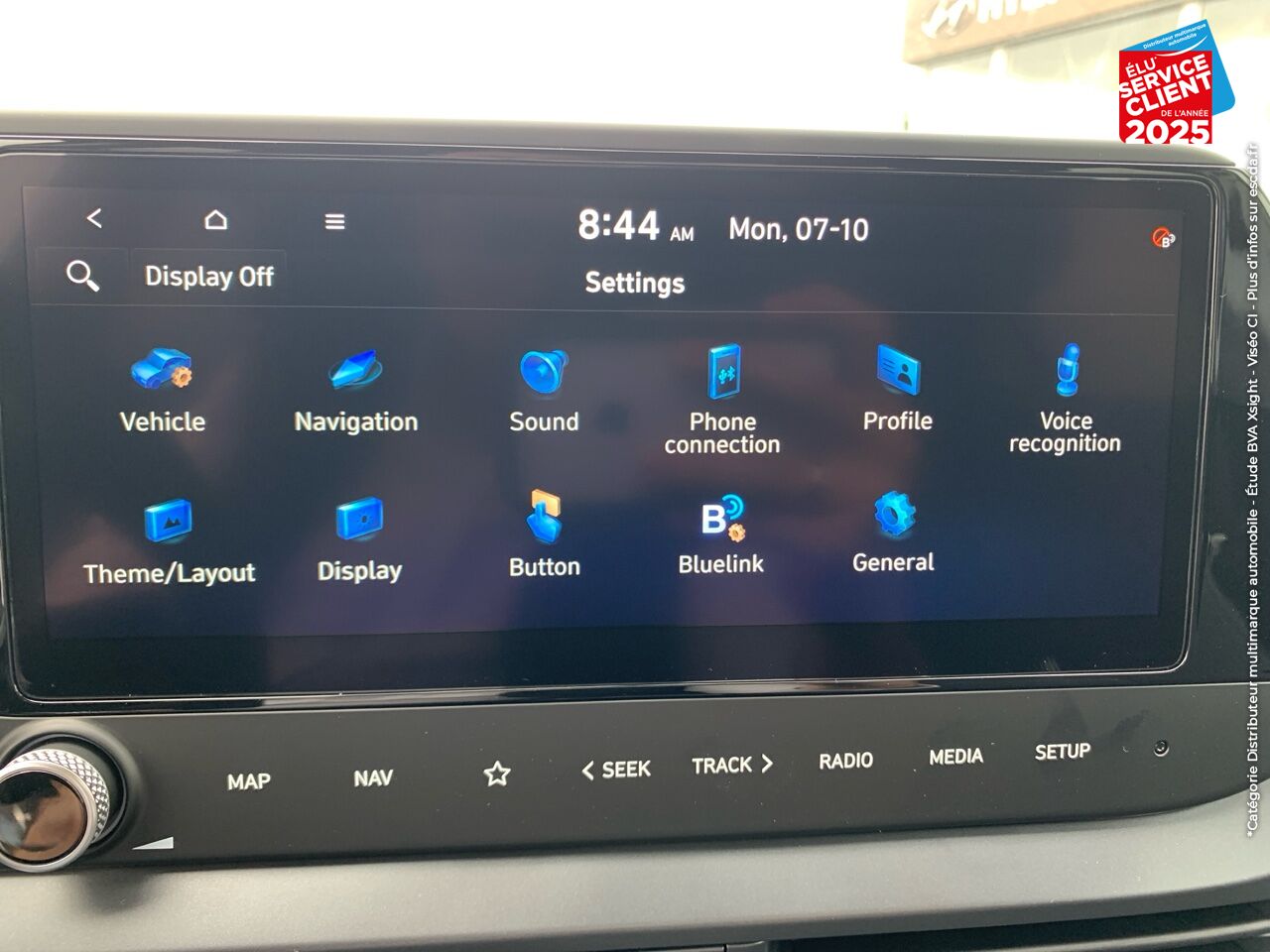 Véhicule neuf HYUNDAI BAYON 1.0 T-GDI 100CH CREATIVE DCT-7 chez Hyundai Chalons