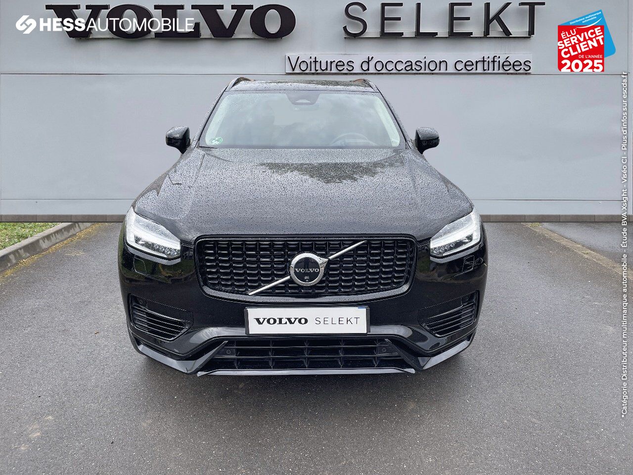 Véhicule d'occasion VOLVO XC90 T8 AWD 310 + 145CH ULTIMATE STYLE DARK GEARTRONIC TPANO SIEGES CUIR CAMERA CARPLAY H/KARDON chez Volvo Metz