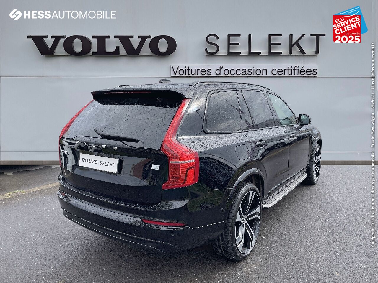 Véhicule d'occasion VOLVO XC90 T8 AWD 310 + 145CH ULTIMATE STYLE DARK GEARTRONIC TPANO SIEGES CUIR CAMERA CARPLAY H/KARDON chez Volvo Metz