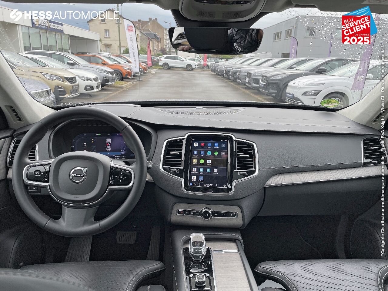 Véhicule d'occasion VOLVO XC90 T8 AWD 310 + 145CH ULTIMATE STYLE DARK GEARTRONIC TPANO SIEGES CUIR CAMERA CARPLAY H/KARDON chez Volvo Metz