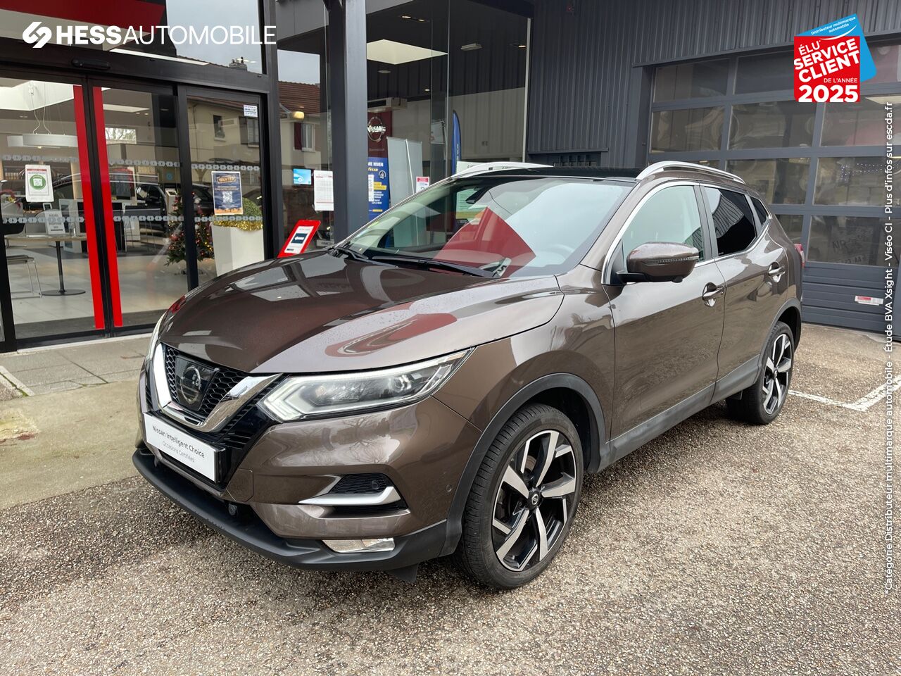 Véhicule d'occasion NISSAN QASHQAI 1.6 DCI 130CH TEKNA GPS CAM360 TPANO chez Nissan Qashqai occasion