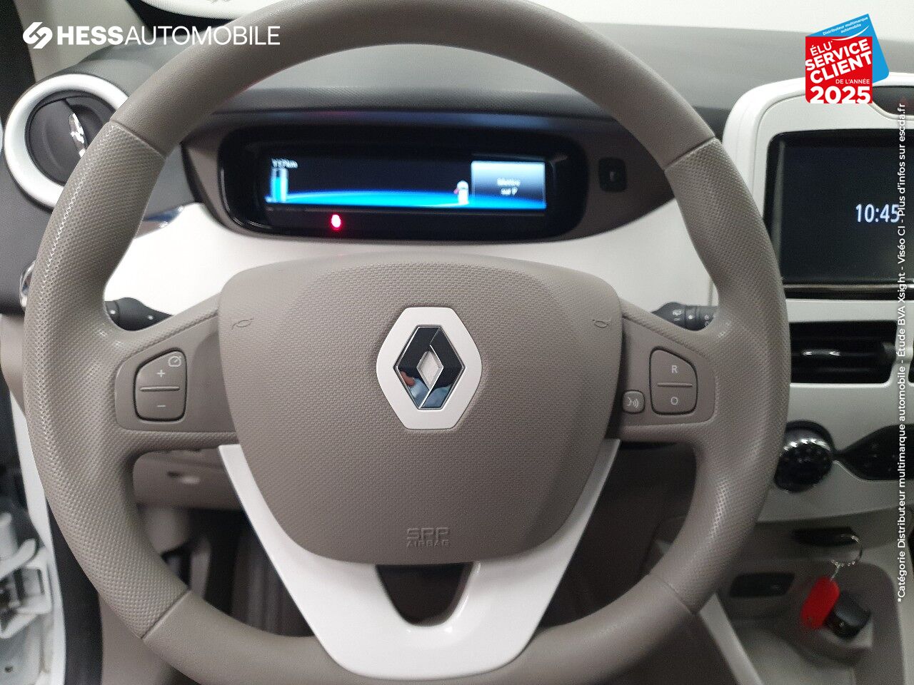 Véhicule d'occasion RENAULT ZOE LIFE CHARGE RAPIDE Q90 1ERE MAIN chez Renault Strasbourg