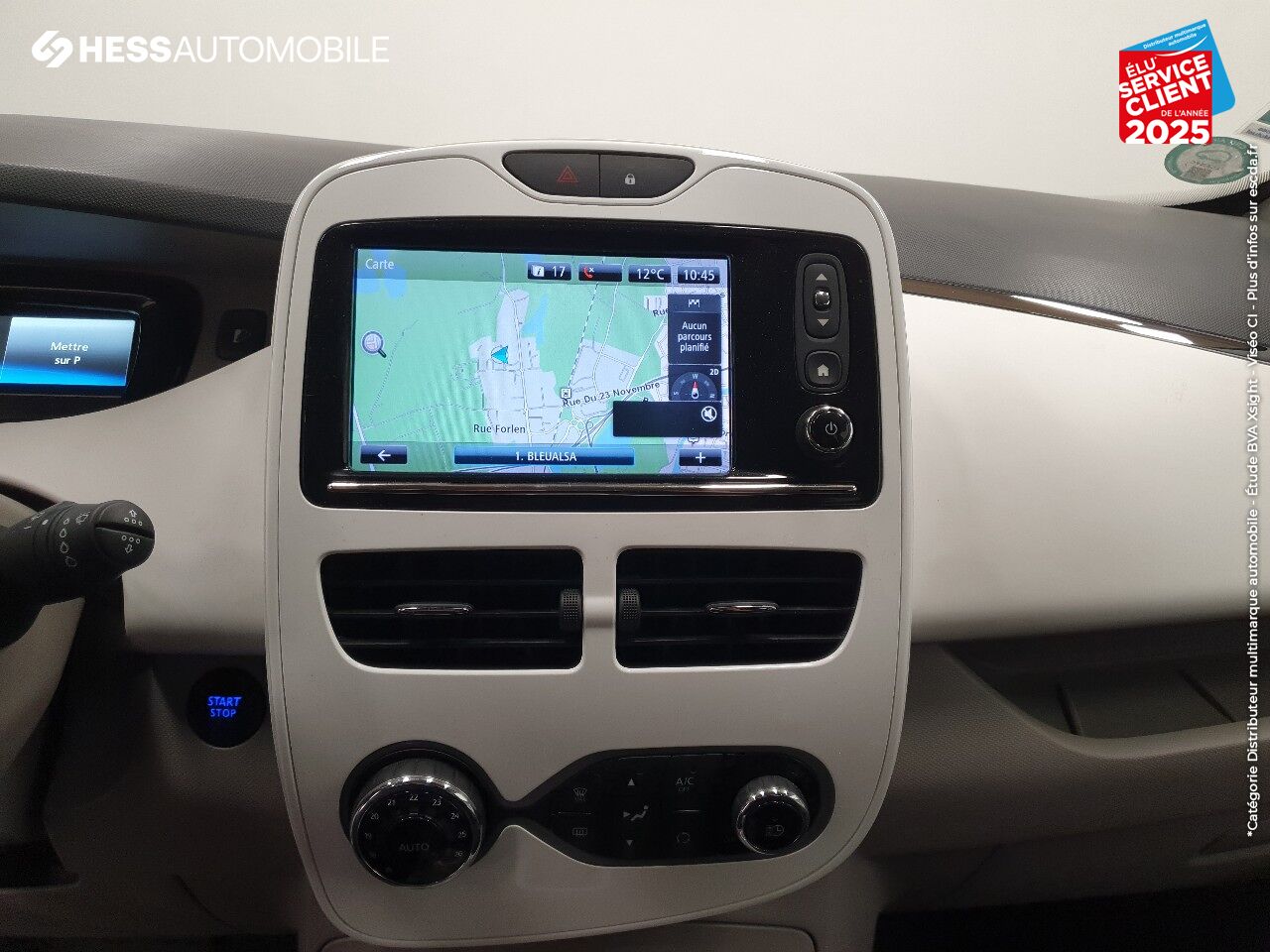 Véhicule d'occasion RENAULT ZOE LIFE CHARGE RAPIDE Q90 1ERE MAIN chez Renault Strasbourg