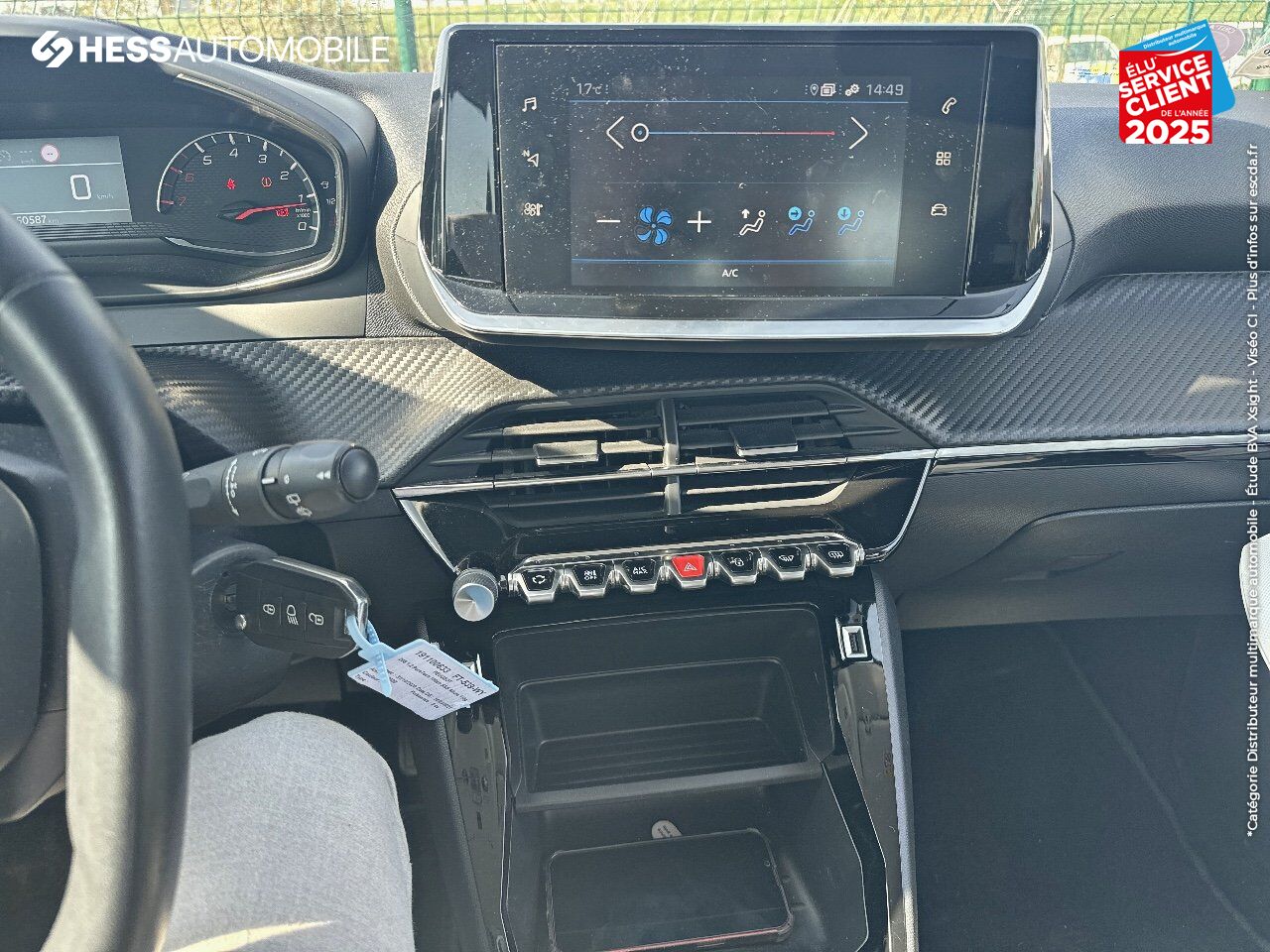 Véhicule d'occasion PEUGEOT 208 1.2 PURETECH 100CH S/S ACTIVE BUSINESS 118G GPS CAMERA CARPLAY chez Renault Colmar