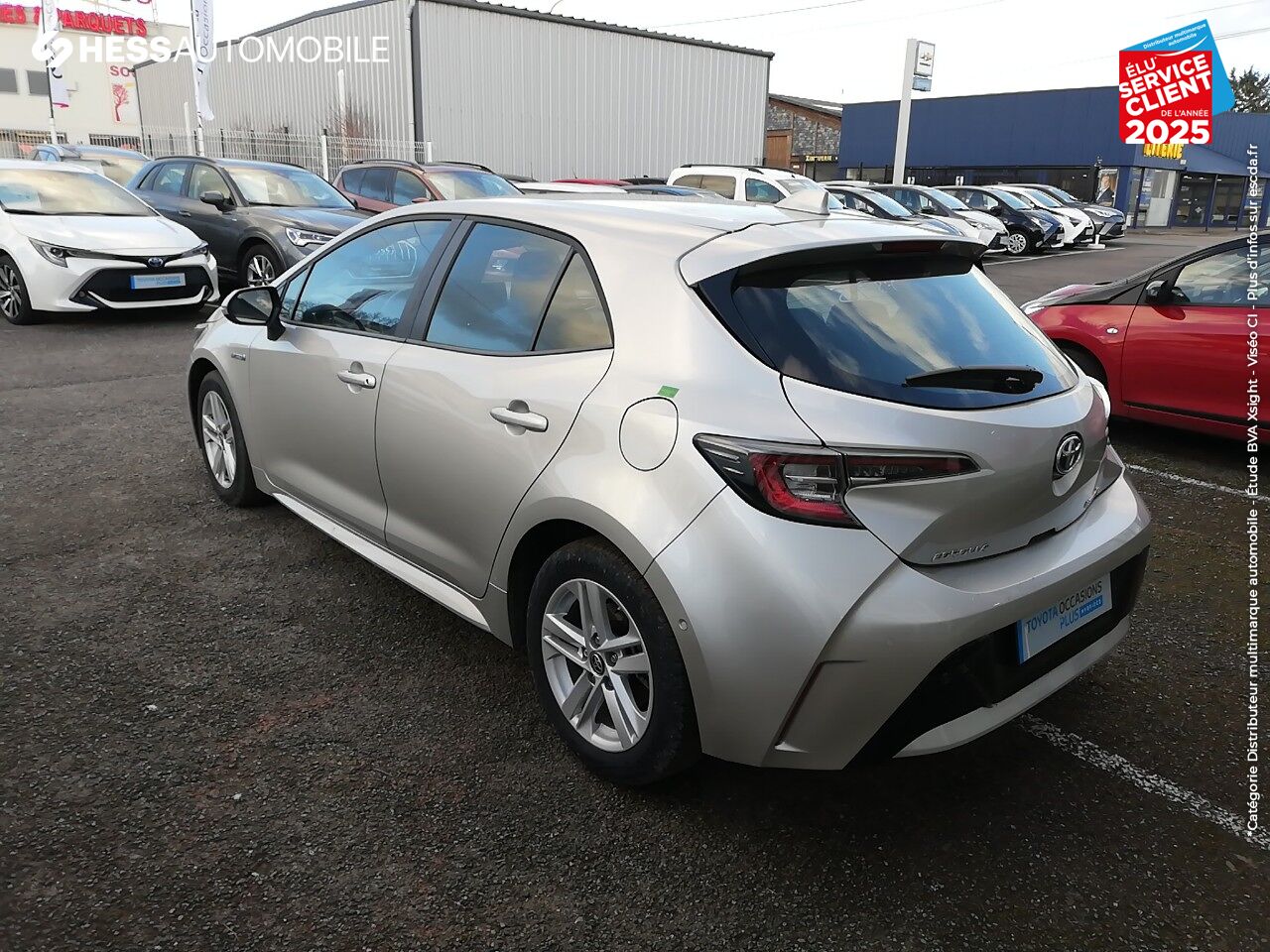 Véhicule d'occasion TOYOTA COROLLA 122H DYNAMIC BUSINESS MY20 5CV CAMERA GPS LED chez Toyota Thionville