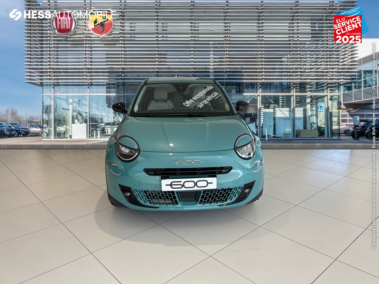 Véhicule neuf FIAT 600 1.2 HYBRID 136CH LA PRIMA DCT6 chez Fiat Mulhouse