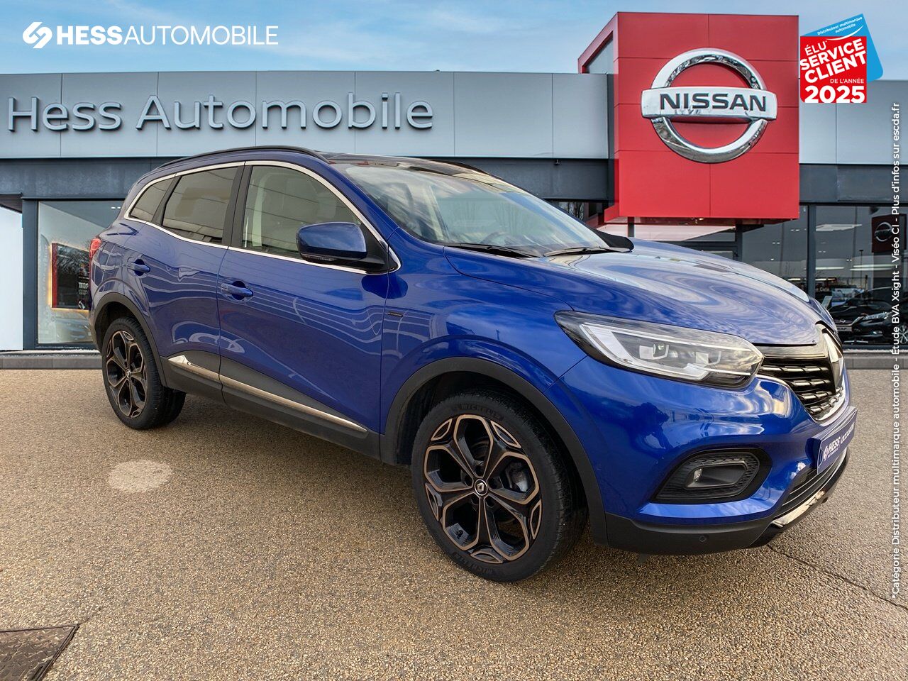 Véhicule d'occasion RENAULT KADJAR 1.3 TCE 160CH FAP BLACK EDITION EDC - 21 chez Dacia Montbéliard