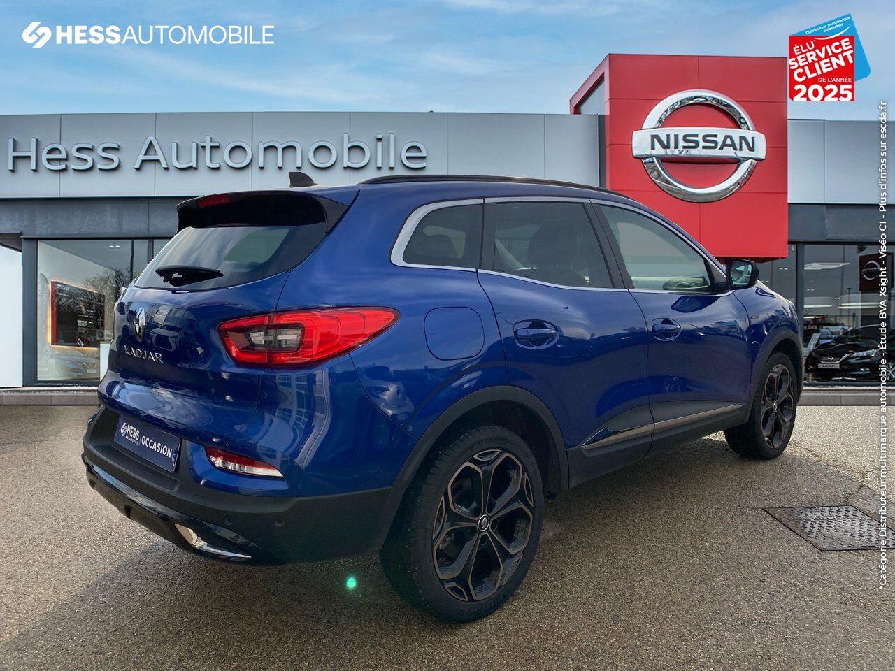 Véhicule d'occasion RENAULT KADJAR 1.3 TCE 160CH FAP BLACK EDITION EDC - 21 chez Dacia Montbéliard