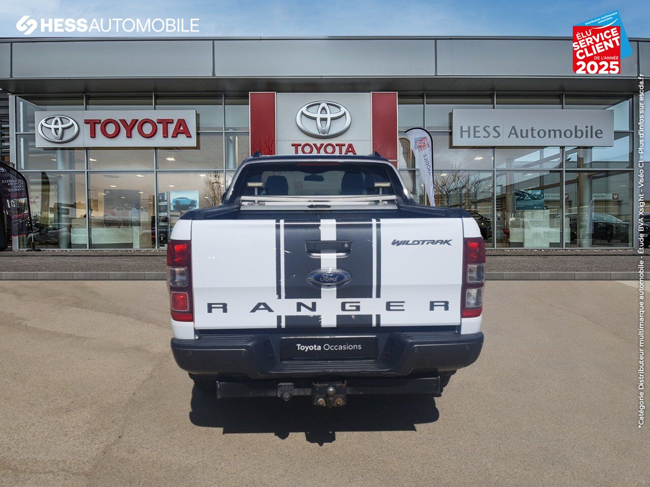Véhicule d'occasion FORD RANGER 3.2 TDCI 200CH SUPER CAB XLT WILDTRAK BVA chez Hyundai Epernay