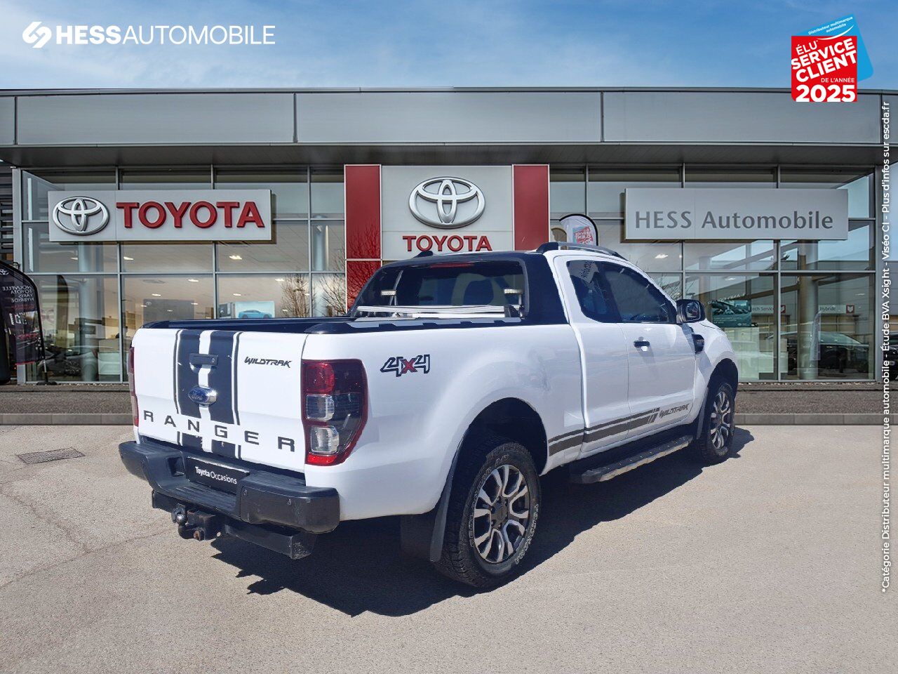 Véhicule d'occasion FORD RANGER 3.2 TDCI 200CH SUPER CAB XLT WILDTRAK BVA chez Hyundai Epernay