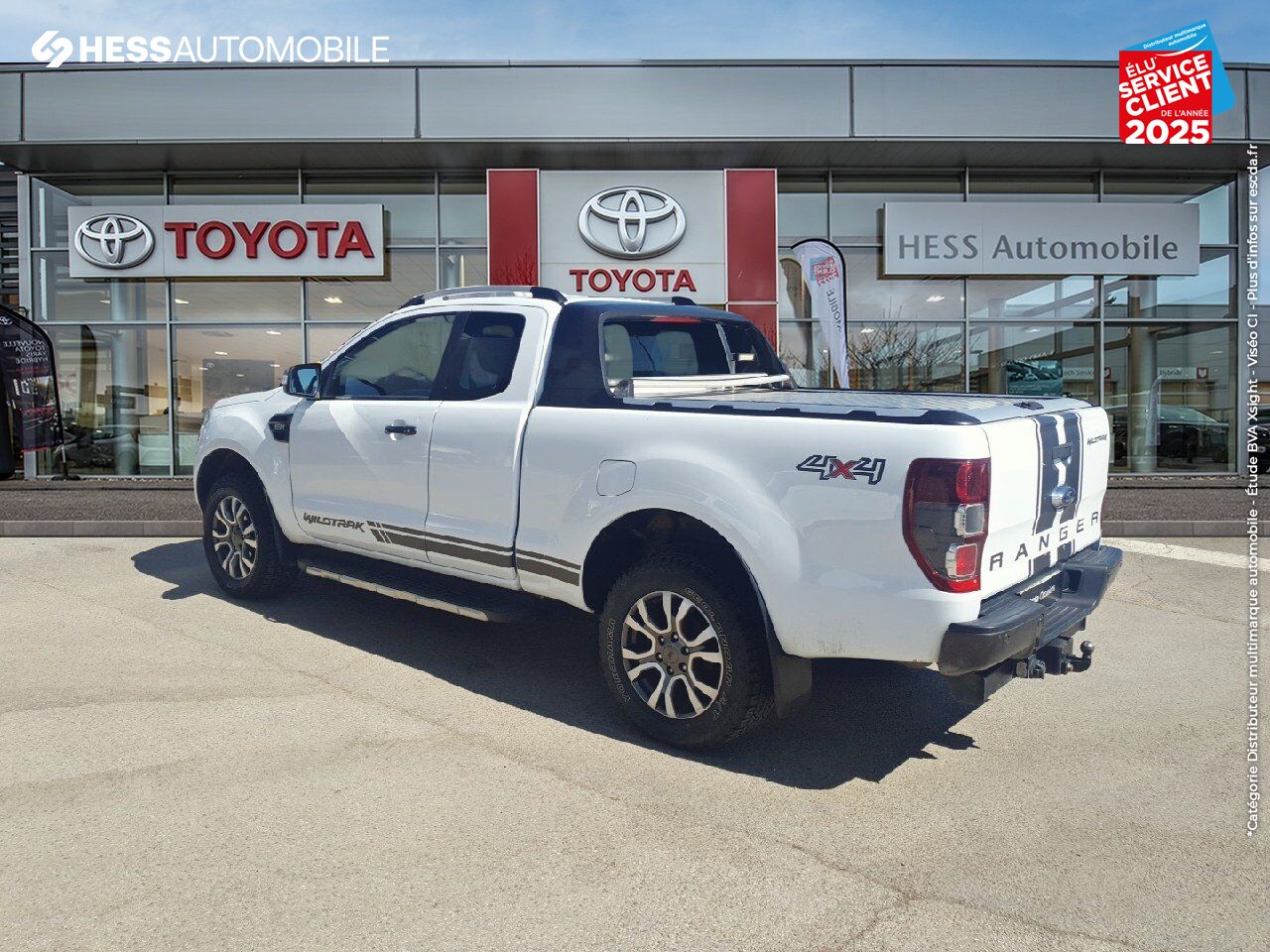 Véhicule d'occasion FORD RANGER 3.2 TDCI 200CH SUPER CAB XLT WILDTRAK BVA chez Hyundai Epernay