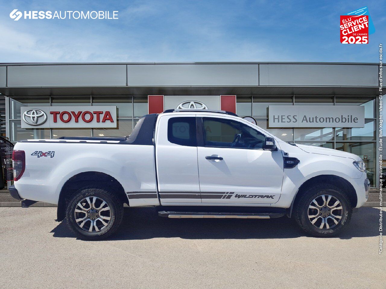 Véhicule d'occasion FORD RANGER 3.2 TDCI 200CH SUPER CAB XLT WILDTRAK BVA chez Hyundai Epernay
