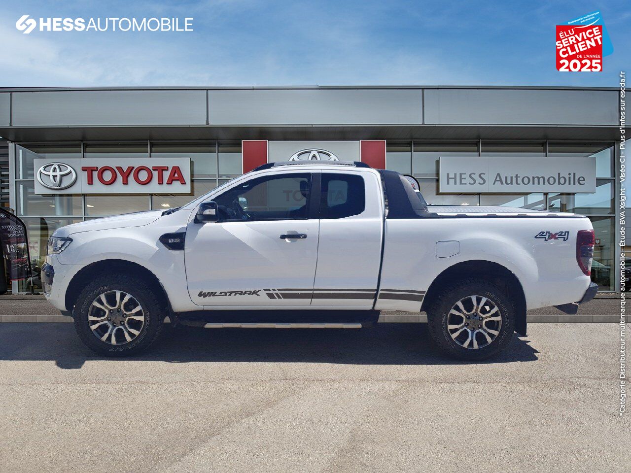 Véhicule d'occasion FORD RANGER 3.2 TDCI 200CH SUPER CAB XLT WILDTRAK BVA chez Hyundai Epernay