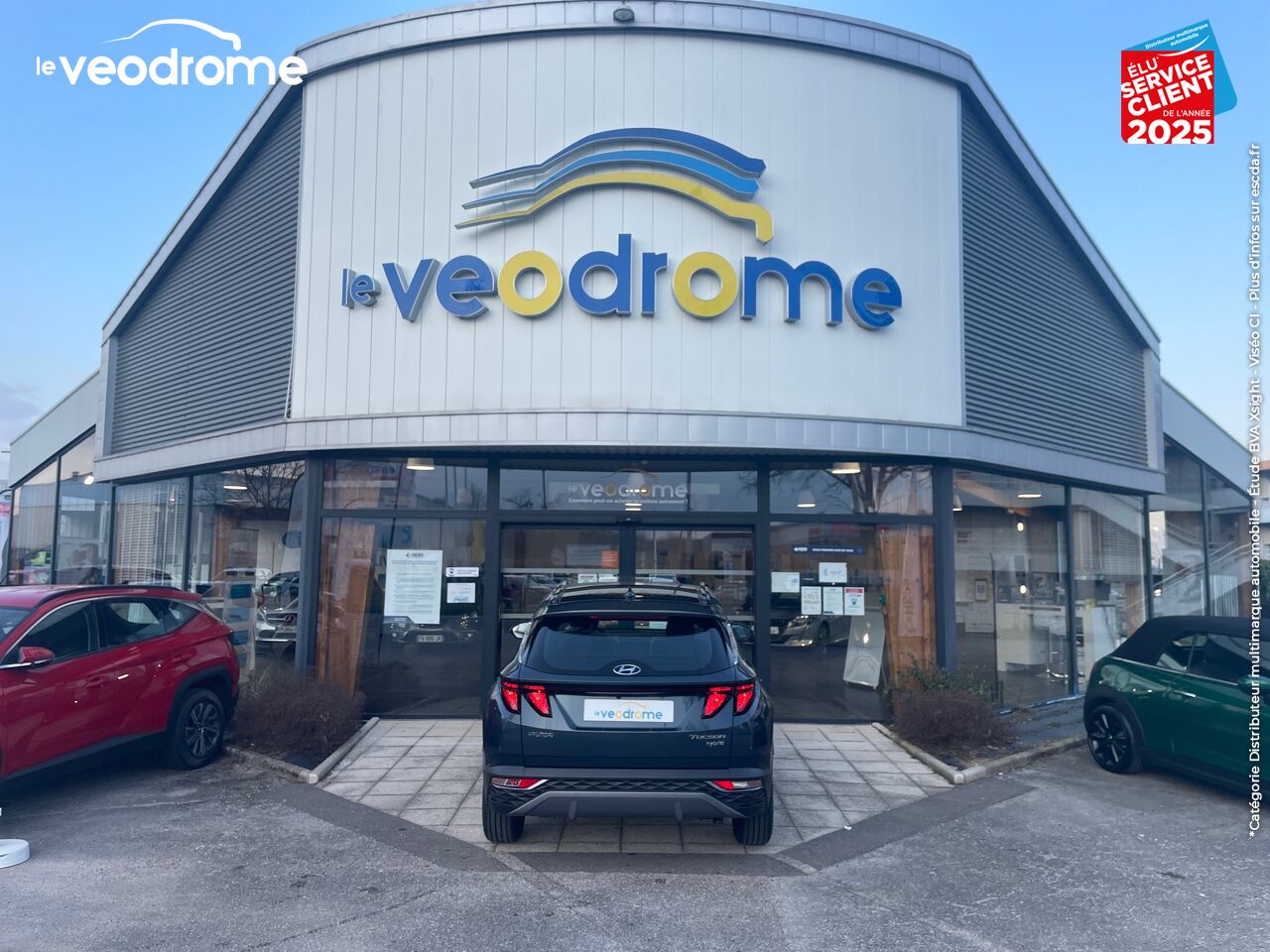 Véhicule d'occasion HYUNDAI TUCSON 1.6 T-GDI 150CH HYBRID 48V INTUITIVE IBVM6 TPANO LED GPS chez Le Veodrome