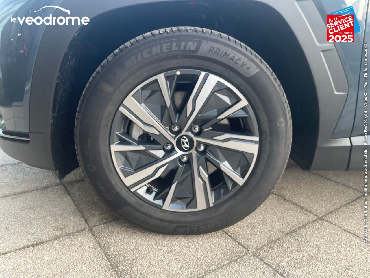 Véhicule d'occasion HYUNDAI TUCSON 1.6 T-GDI 150CH HYBRID 48V INTUITIVE IBVM6 TPANO LED GPS chez Le Veodrome
