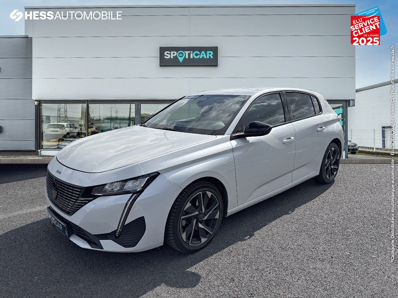 Véhicule d'occasion PEUGEOT 308 1.5 BLUEHDI 130CH S/S ALLURE PACK CAMERA CARPLAY chez Toyota Thionville