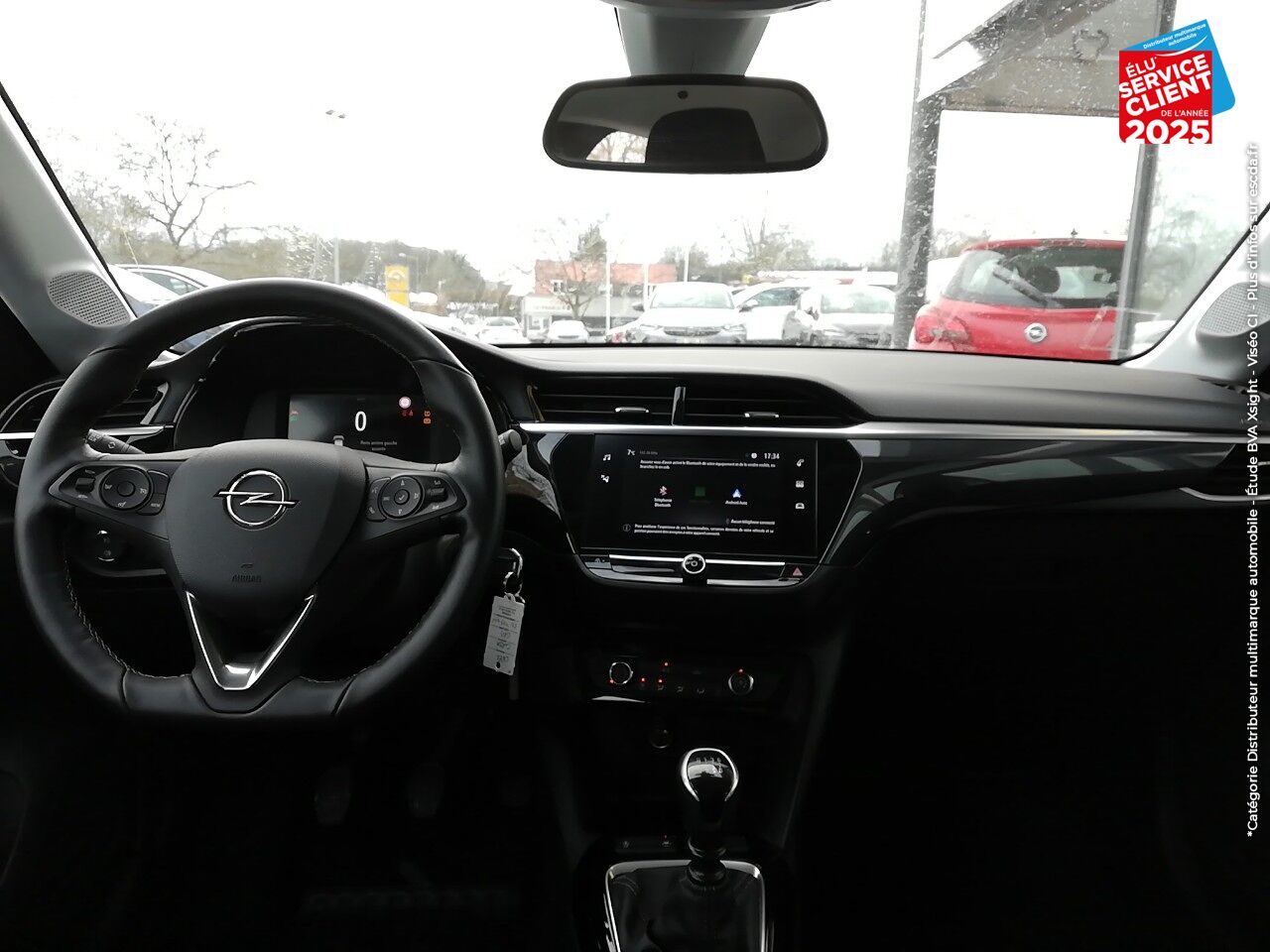 Véhicule d'occasion OPEL CORSA 1.2 TURBO 100CH ELEGANCE chez Opel Belfort
