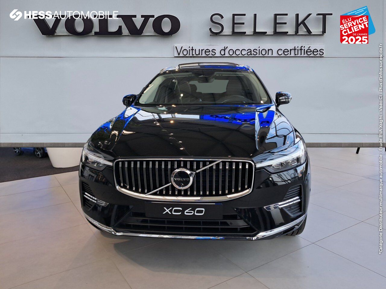 Véhicule d'occasion VOLVO XC60 T6 HYBRIDE RECHARGEABLE 253 + 145CH UTRA STYLE CHROME GEARTRONIC 8 AWD chez Volvo Strasbourg