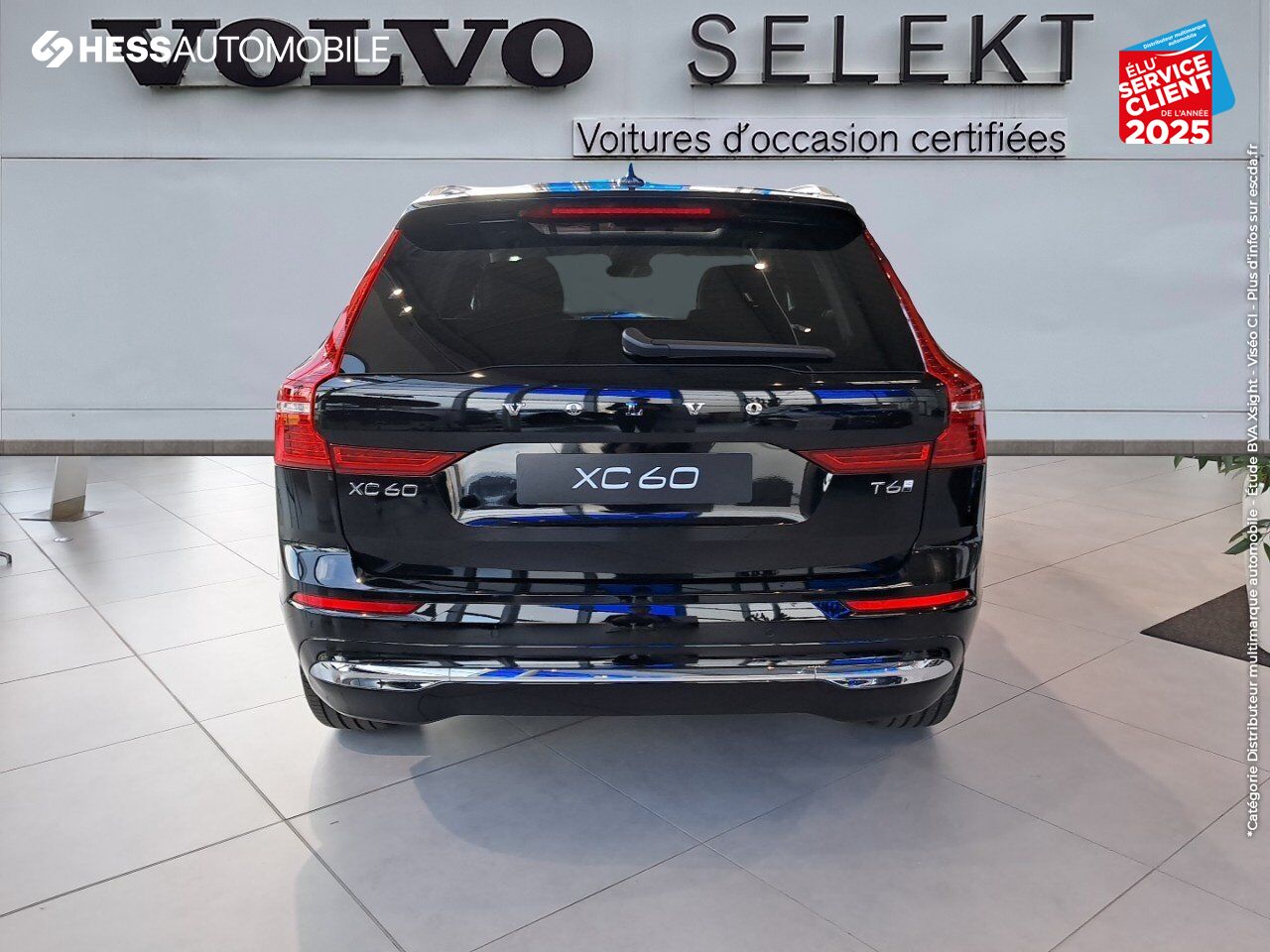 Véhicule d'occasion VOLVO XC60 T6 HYBRIDE RECHARGEABLE 253 + 145CH UTRA STYLE CHROME GEARTRONIC 8 AWD chez Volvo Strasbourg