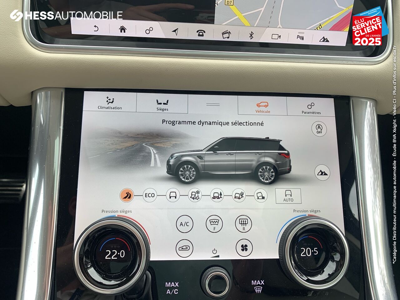 Véhicule d'occasion LAND-ROVER RANGE ROVER SPORT 2.0 P400E 404CH HSE DYNAMIC MARK VII chez BMW Belfort