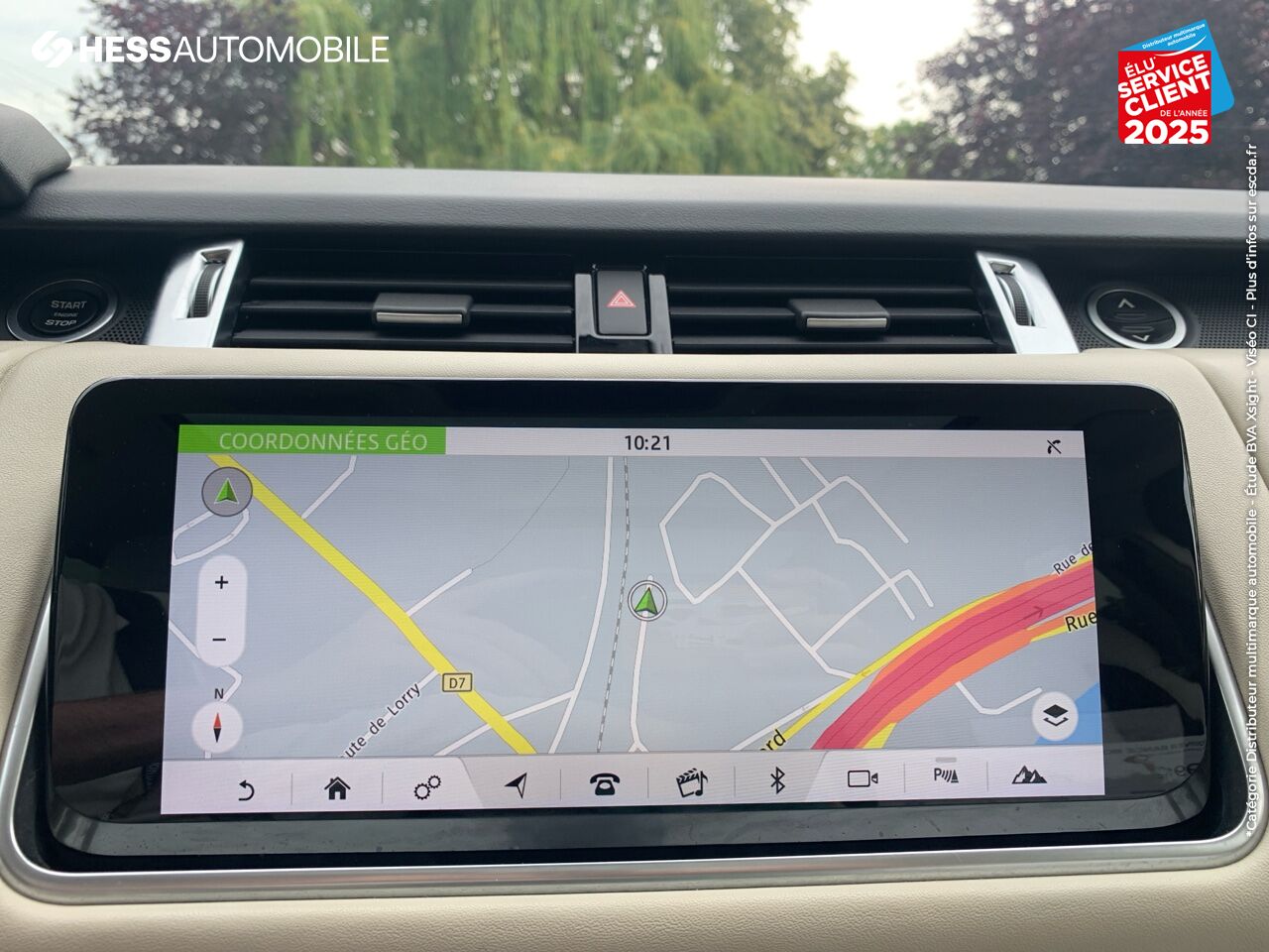 Véhicule d'occasion LAND-ROVER RANGE ROVER SPORT 2.0 P400E 404CH HSE DYNAMIC MARK VII chez BMW Belfort
