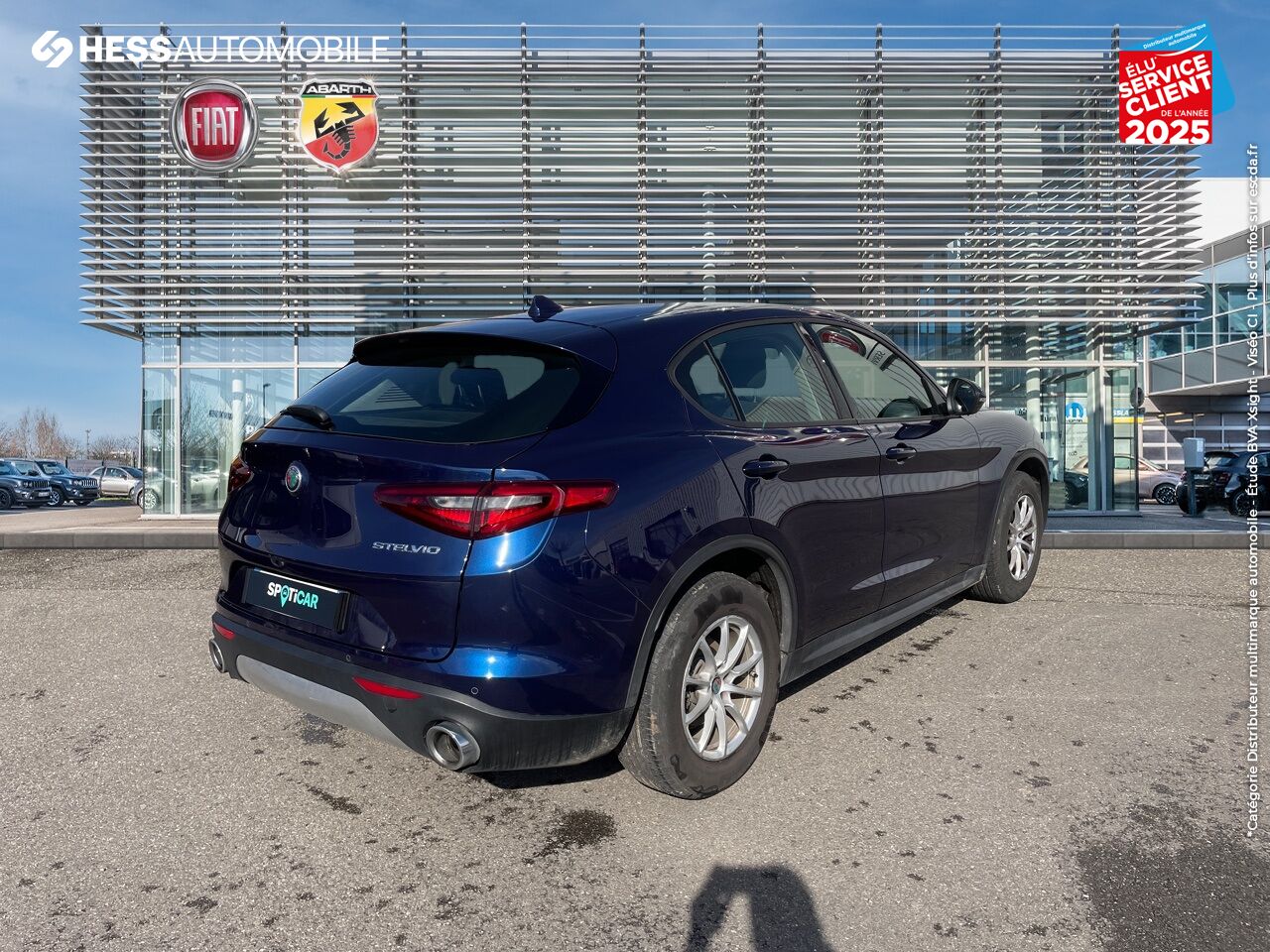 Véhicule d'occasion ALFA ROMEO STELVIO 2.2 DIESEL 160CH AT8 MY20 8CV chez Volvo Epernay