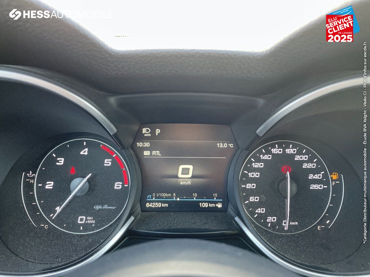 Véhicule d'occasion ALFA ROMEO STELVIO 2.2 DIESEL 160CH AT8 MY20 8CV chez Volvo Epernay