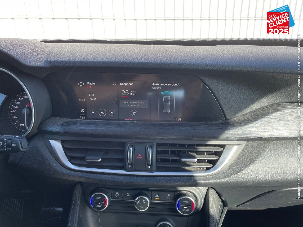 Véhicule d'occasion ALFA ROMEO STELVIO 2.2 DIESEL 160CH AT8 MY20 8CV chez Volvo Epernay