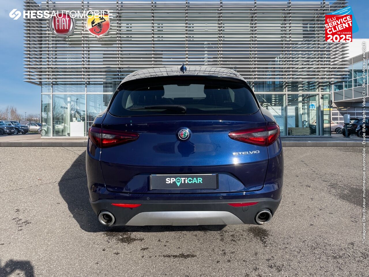 Véhicule d'occasion ALFA ROMEO STELVIO 2.2 DIESEL 160CH AT8 MY20 8CV chez Volvo Epernay